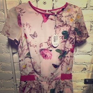 Ted Baker flora  romper size 1